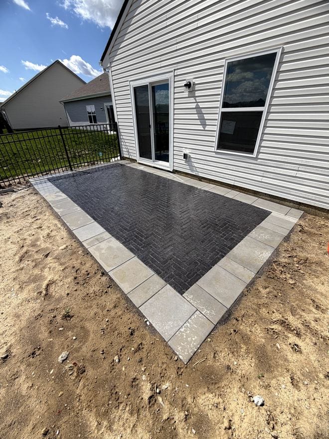 Paver patio